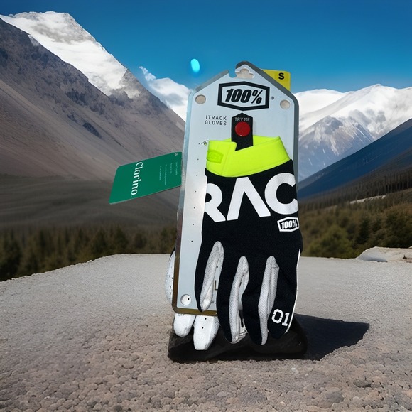 100% Pure Other - Brand New With Tags 100% Men's iTrack Gloves, Black Small 10015-019-10 Biker